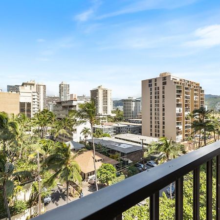 Light & Airy 8Th Floor Ocean View Condo With Lanai Condo هونولولو المظهر الخارجي الصورة