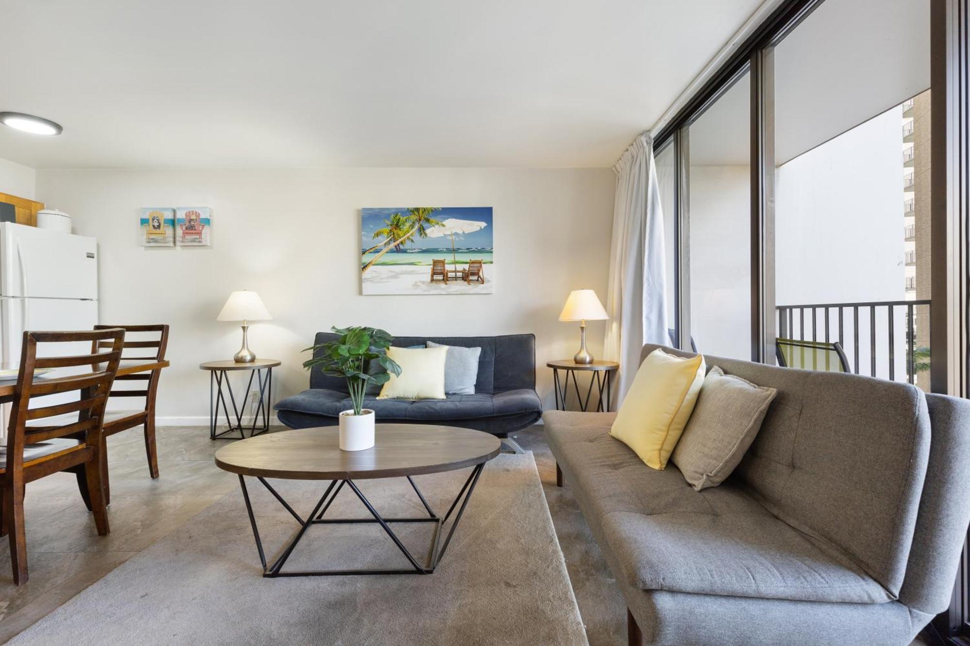Light & Airy 8Th Floor Ocean View Condo With Lanai Condo هونولولو المظهر الخارجي الصورة