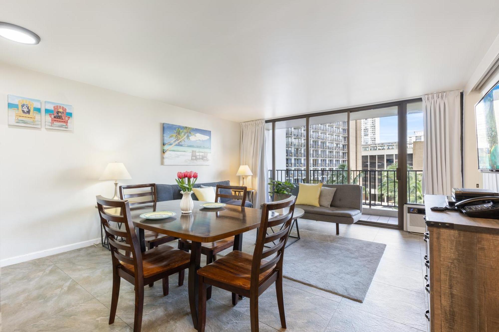 Light & Airy 8Th Floor Ocean View Condo With Lanai Condo هونولولو المظهر الخارجي الصورة